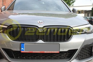 Grill Atrapa Nerki M-PERFORMANCE do BMW 5 G30 G31 LCI OEM BMW bez fukcji parkowania