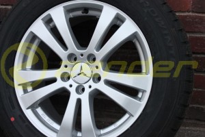 MERCEDES GLK 204X KOMPLETNE KOŁA ZIMOWE 17 FALKEN