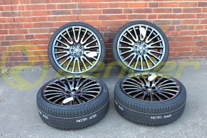 BMW 7 G11 G12 KOŁA LETNIE 21" Multi Spoke 629 liquid black z RDC