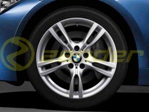 BMW 3 GT F34 KOMPLETNE KOŁA ZIMOWE 18 Star Spoke 400M CONTINENTAL z czujnikiem RDC