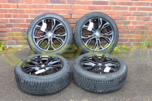 BMW X1 F48 F49  KOMPLETNE KOŁA ZIMOWE 18 CZARNE Y SPOKE 566 PIRELLI z RDCi