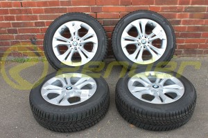 BMW X1 F48 F49 KOMPLETNE KOŁA ZIMOWE 17 Double Spoke 564 MICHELIN z RDCi