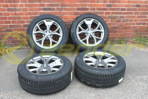 BMW X5 G05 KOMPLETNE KOŁA ZIMOWE 19 V Spoke 735 Ferricgrey PIRELLI z czujnikiem RDC