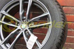 BMW X3 G01 BMW X2 G02 KOMPLETNE KOŁA ZIMOWE 19" Double Spoke 698 M Orbit Grey z RDC