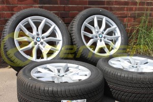 BMW X6 G06 KOMPLETNE KOŁA ZIMOWE 19 V  Spoke 734 BRIDGESTONE z czujnikiem RDC