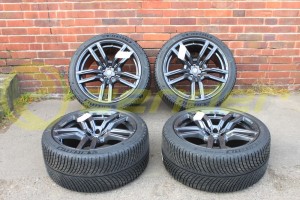 BMW X5 F95 M KOMPLETNE KOŁA ZIMOWE 21 Double Spoke 808M Orbitgrey z RDC