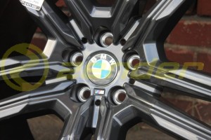 BMW X6 F96 M KOMPLETNE KOŁA ZIMOWE 21 Double Spoke 808M Orbitgrey z RDC