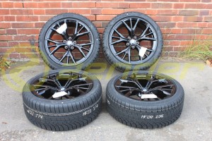 BMW 5 G30 G31 KOMPLETNE KOŁA ZIMOWE 19 Y SPOKE 845M CZARNE PIRELLI z RDC Mieszane NOWOŚĆ