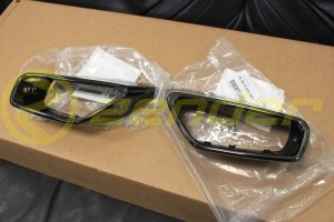 OEM Osłony końcówki rur wydechowych  M-PERFORMANCE BMW 5 G30 G31 czarne NOWOŚĆ
