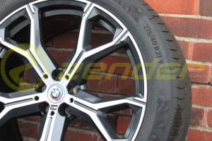 BMW X6 G06 KOMPLETNE KOŁA LETNIE 21" Y-Spoke 741M z RDC