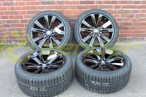BMW X6 F16 KOMPLETNE KOŁA ZIMOWE 20 Star Spoke 491 czarne z czujnikiem RDC