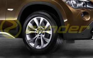 BMW X1 E84 E 84 KOMPLETNE KOŁA ZIMOWE NOWE 17 PIRELLI V Spoke 318 z czujnikiem RDC