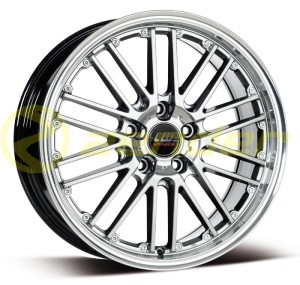 BORBET CW2 8x17 5X112 hyper-hornpoliert
