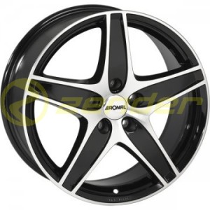RONAL R48 Czarny + polerowany 5x112  AUDI  MERCEDES