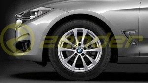 BMW 3 GT F34 KOMPLETNE KOŁA ZIMOWE NOWE 17 V Spoke 395 PIRELLI z czujnikiem RDC